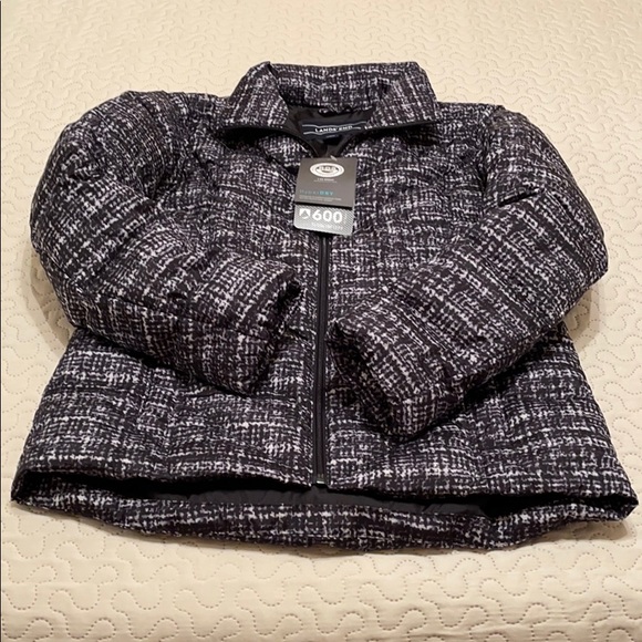Lands' End Jackets & Blazers - Lands End Hyper Dry Black Coat Size XS